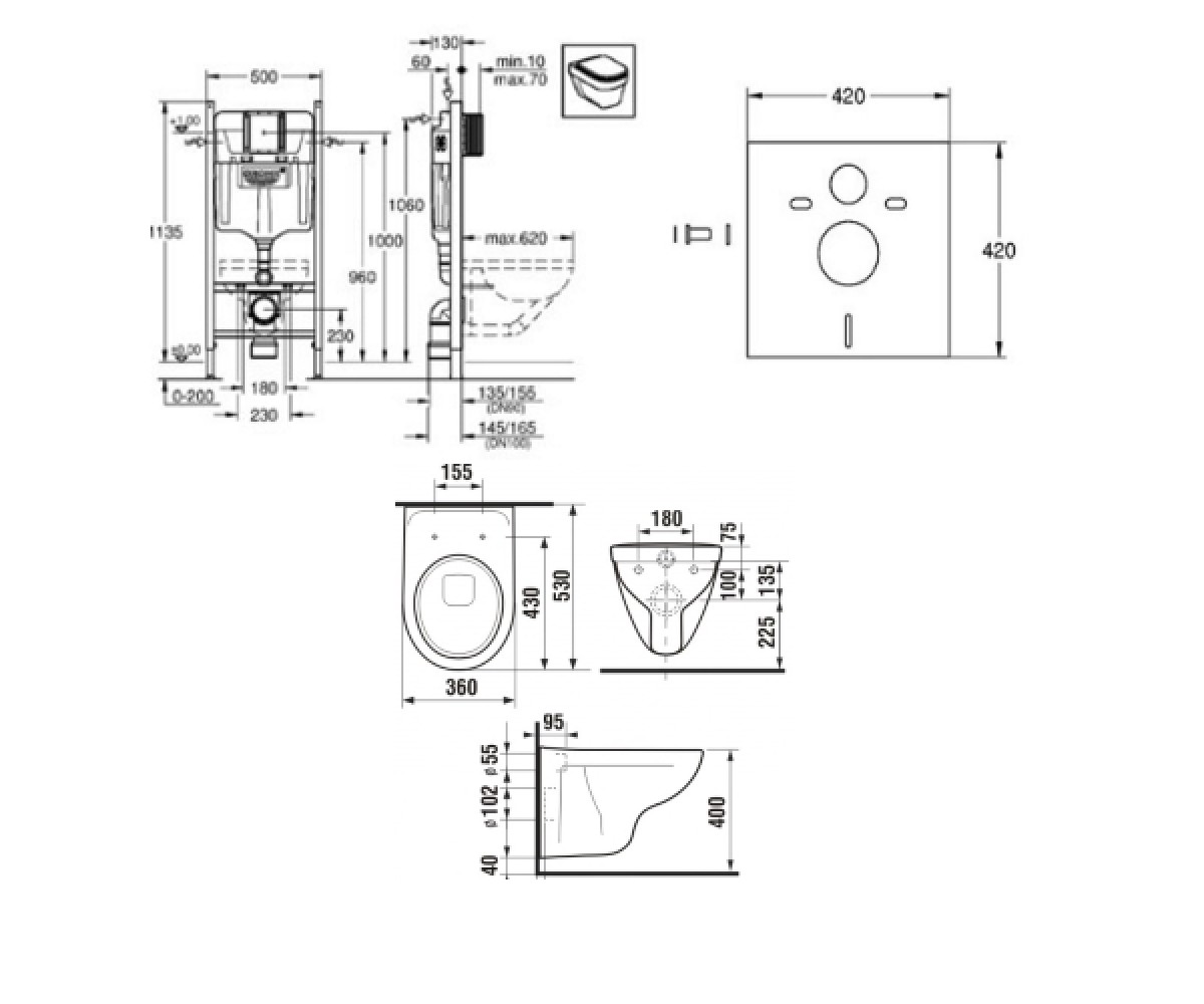 Инсталяция  LYRA PLUS 38721J38:Чертеж 