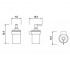 Дозатор для мыла  PURE H3833B20041001:Чертеж 