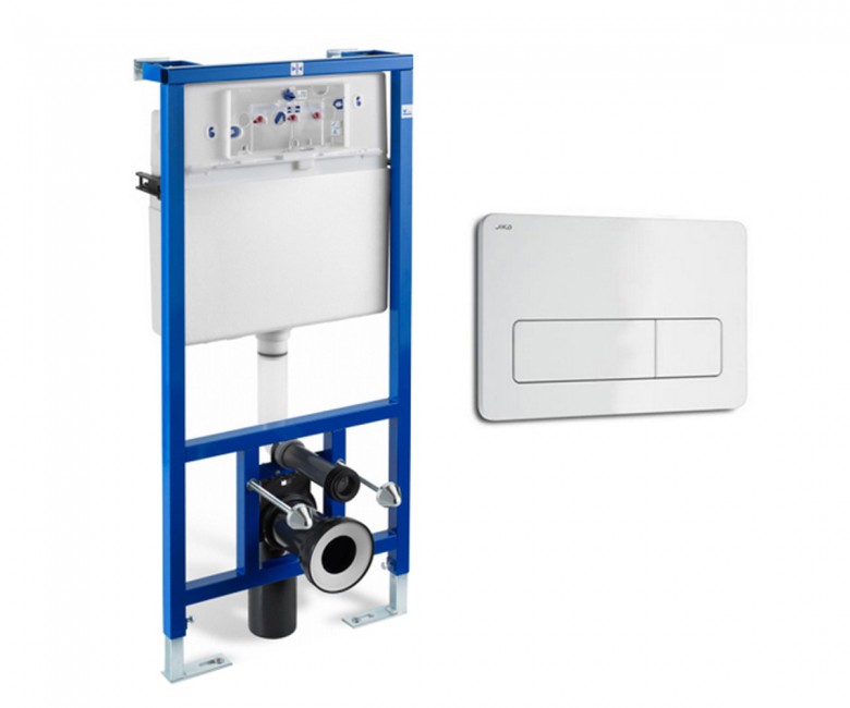 Інсталяція з клавішею змиву JIKA DUAL FLUSH H39565 H39565