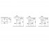 Раковина подвесная  ZETA H8103920001091:Чертеж 