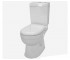 Компактний унітаз з м`яким закритим сидінням КЕРАМІН БЕРГАМО BERGAMO ML DUAL WHITE BERGAMO ML DUAL WHITE