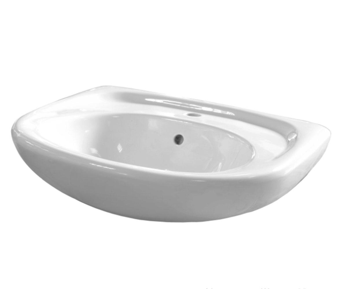 Умивальник з переливом КЕРАМІН КЕРАМІН ЖЕНЕВА JENEVA-N 60 S KR WHITE JENEVA-N 60 S KR WHITE