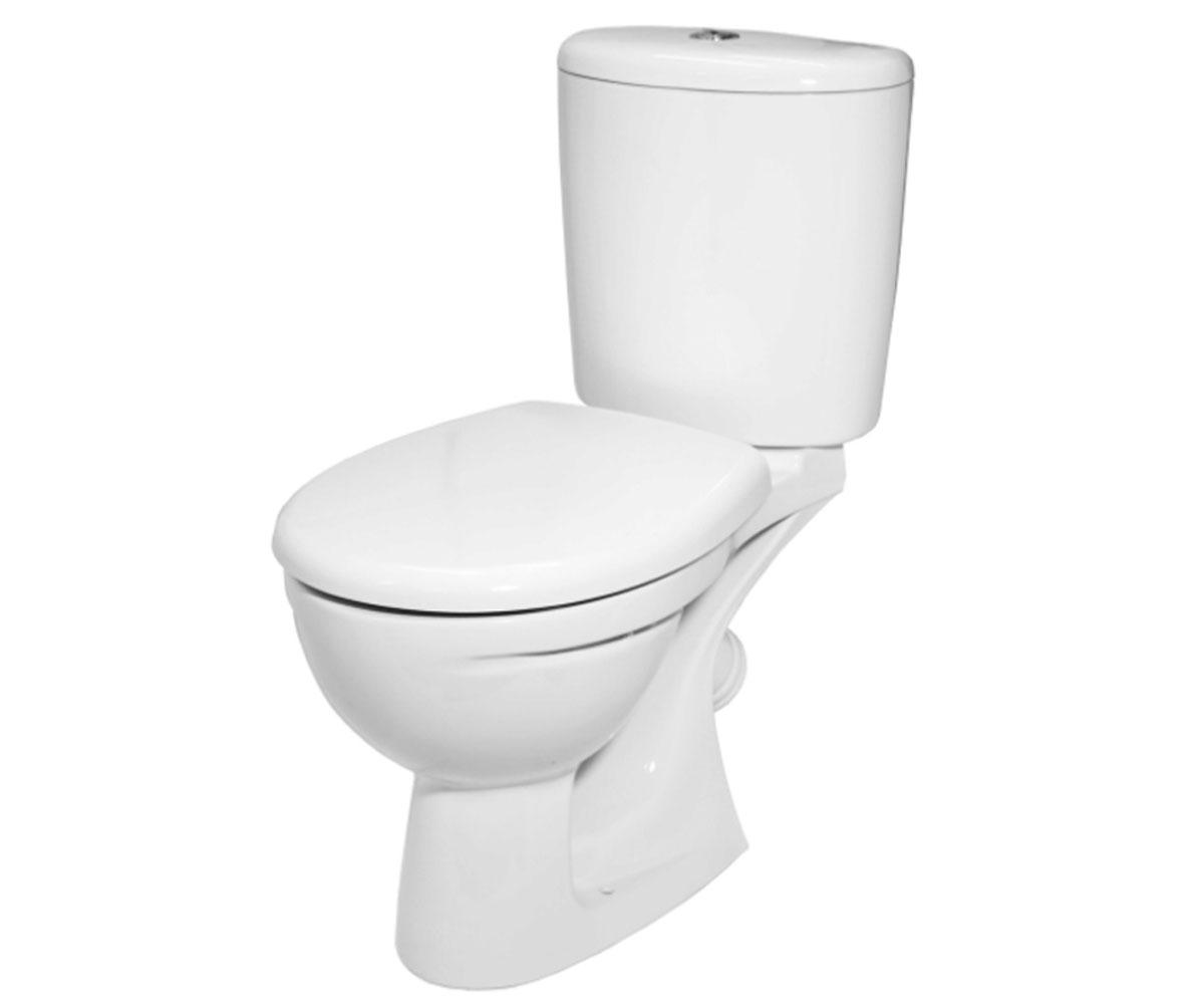 Підлоговий унітаз КЕРАМІН ЛІДЕР LIDER-N JS ALCAPLAST WHITE LIDER-N JS ALCAPLAST WHITE