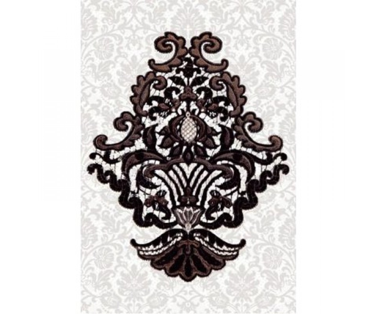 Вставка КЕРАМІН КЕРАМІН  ORGANZA 5 BLACK 275X400.20 DECOR ORGANZA 5 BLACK 275X400.20 DECOR