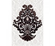 Вставка КЕРАМІН КЕРАМІН  ORGANZA 5 BLACK 275X400.20 DECOR