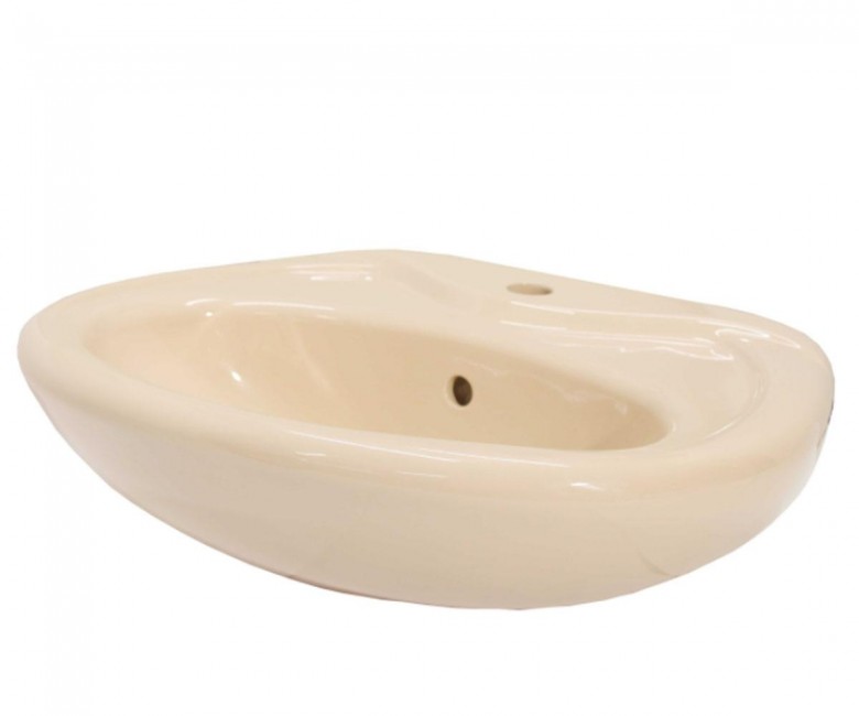 Умивальник настінний 60 см КЕРАМІН ПАЛІТРА КЕРАМІН ПАЛІТРА PALITRA 60 S KR BEIGE PALITRA 60 S KR BEIGE