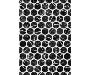 Керамічна плитка КЕРАМІН  КЕРАМІН POMPEI 1 TIP 1 BLACK 400X275 DECOR