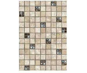 Керамічна вставка 400х275 мм КЕРАМІН  КЕРАМІН ROMANA BEIGE 275X400 DECOR