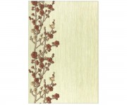 Плитка керамічна 40х27,5 см КЕРАМІН КЕРАМІН  SAKURA 1N BROWN 275X400 DECOR