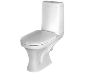 Компактний унітаз з кришкою КЕРАМІН САНТІ SANTI ZHS ALCOPLAST WHITE