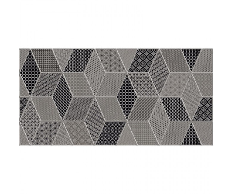 Геометрична плитка КЕРАМІН КЕРАМІН  TREND 2 TIP 1 GREY 300X600 DECOR TREND 2 TIP 1 GREY 300X600 DECOR