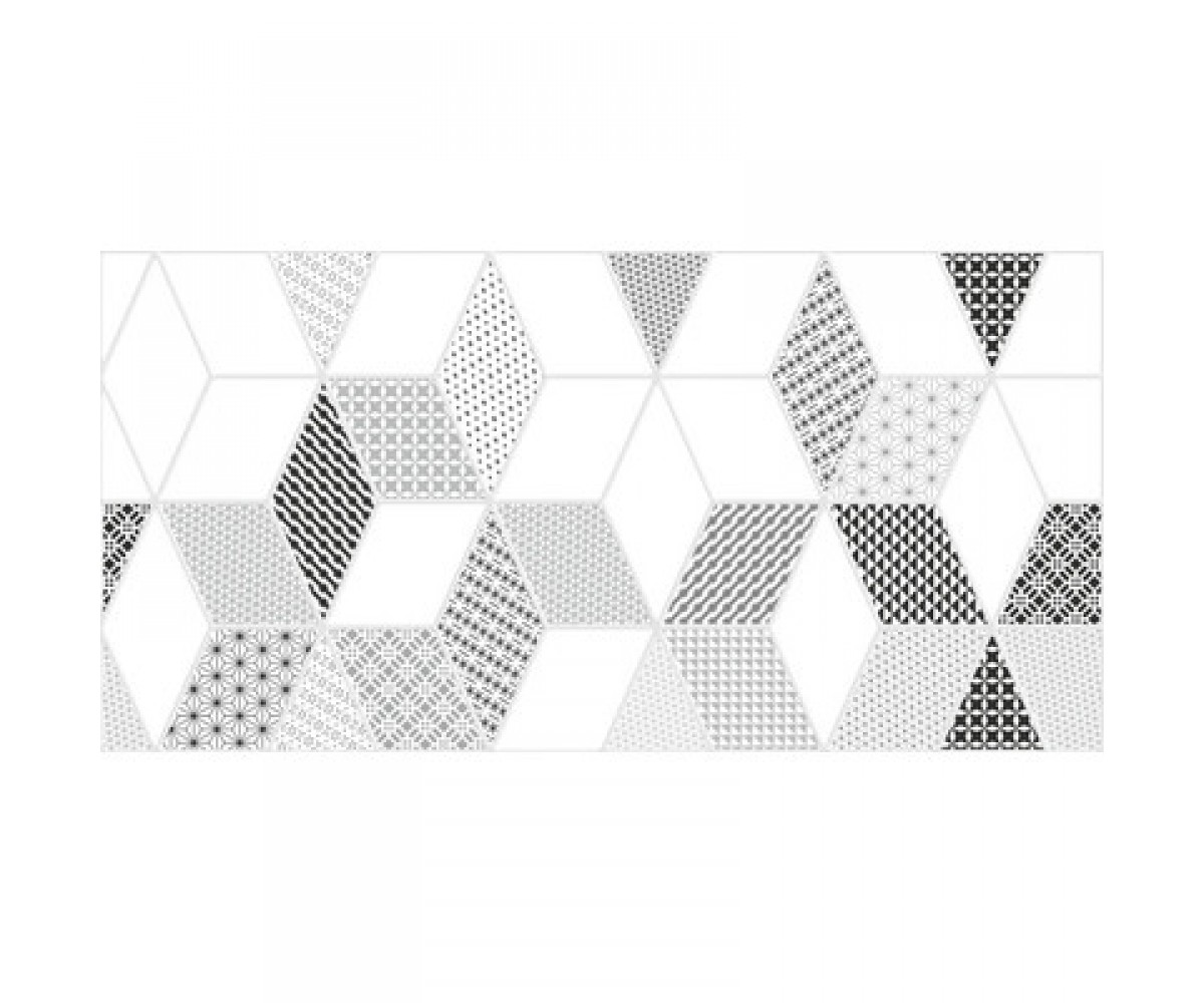 Плитка з геометрією КЕРАМІН КЕРАМІН  TREND 7 TIP 2 WHITE 300X600 DECOR TREND 7 TIP 2 WHITE 300X600 DECOR