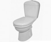 Підлоговий унітаз з кришкою КЕРАМІН ВЕРОНА VERONA ZHS ALCAPLAST WHITE