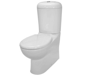Компактний унітаз з кришкою КЕРАМІН ЖЕНЕВА ZENEVA-N ZHS DUAL WHITE