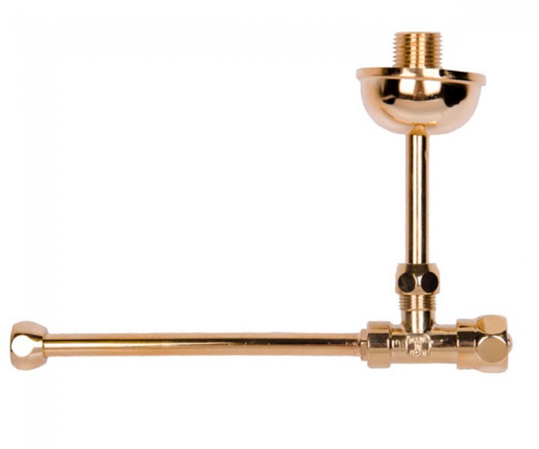 Боковий підвід для бачка KERASAN WALDORF 923791 ORO 923791 ORO