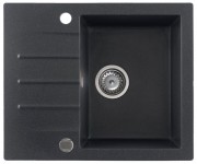 Мойка с крылом KERNAU  KGS A 4560 1B1D BLACK METALLIC