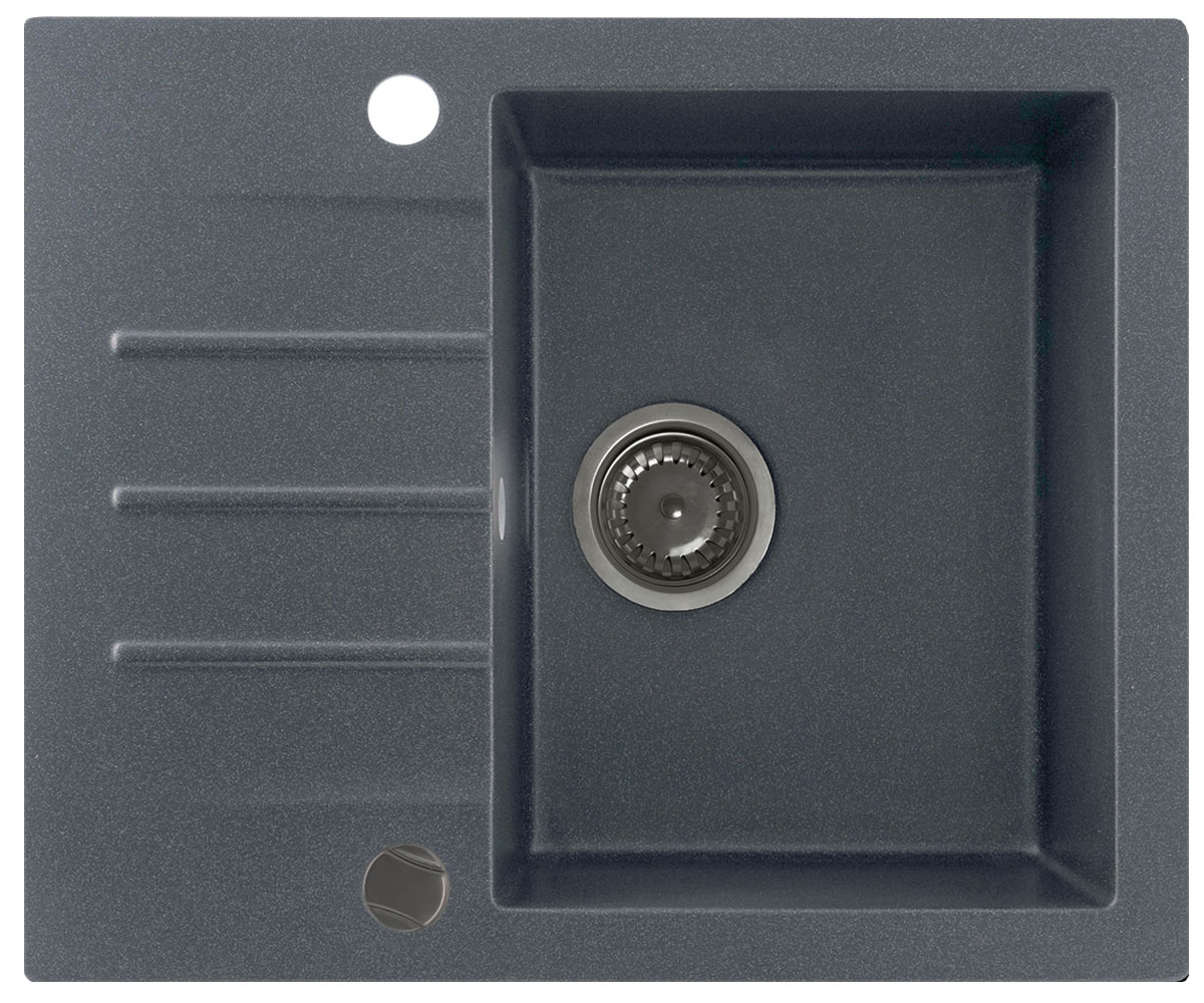 Мийка з крилом KERNAU  KGS A 4560 1B1D GRAPHITE KGS A 4560 1B1D GRAPHITE