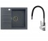 KERNAU KGS A 4560 1B1D ГРАФІТ KWT 29 змішувач для раковини KERNAU  KGS A 4560 1B1D GRAPHITE + KWT 29 KGS A 4560 1B1D GRAPHITE + KWT 29