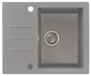 Мойка с крылом KERNAU  KGS A 4560 1B1D GREY METALLIC