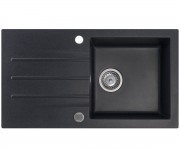 Мийка з крилом KERNAU  KGS A 50 1B1D BLACK METALIC