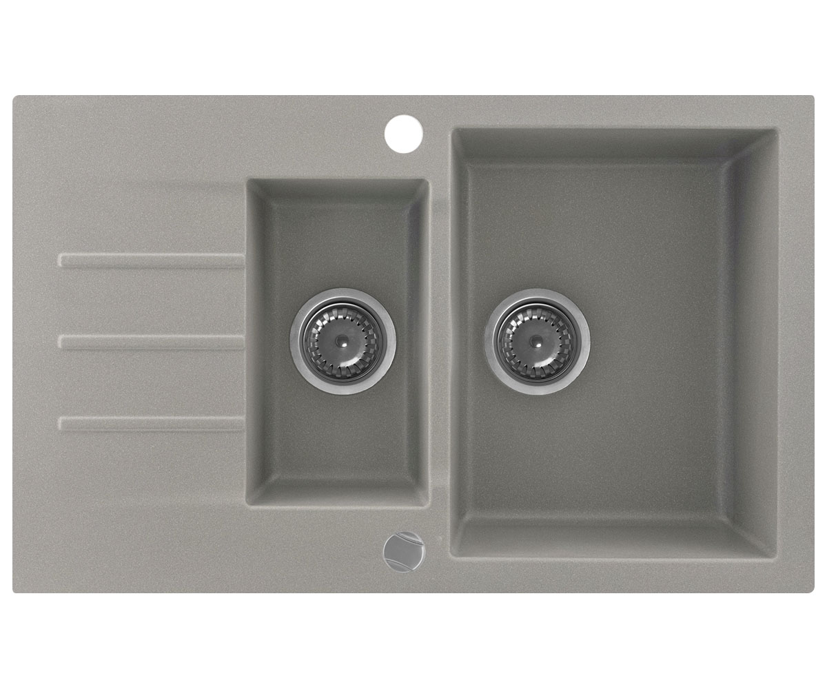 Мийка для кухні KERNAU  KGS A 6079 1,5B1D GREY METALLIC KGS A 6079 1,5B1D GREY METALLIC