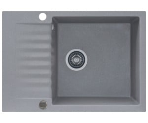 Гранітна мийка KERNAU  KGS F 6072 1B1D GREY METALLIC