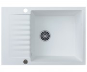 Гранітна мийка KERNAU  KGS F 6072 1B1D PURE WHITE