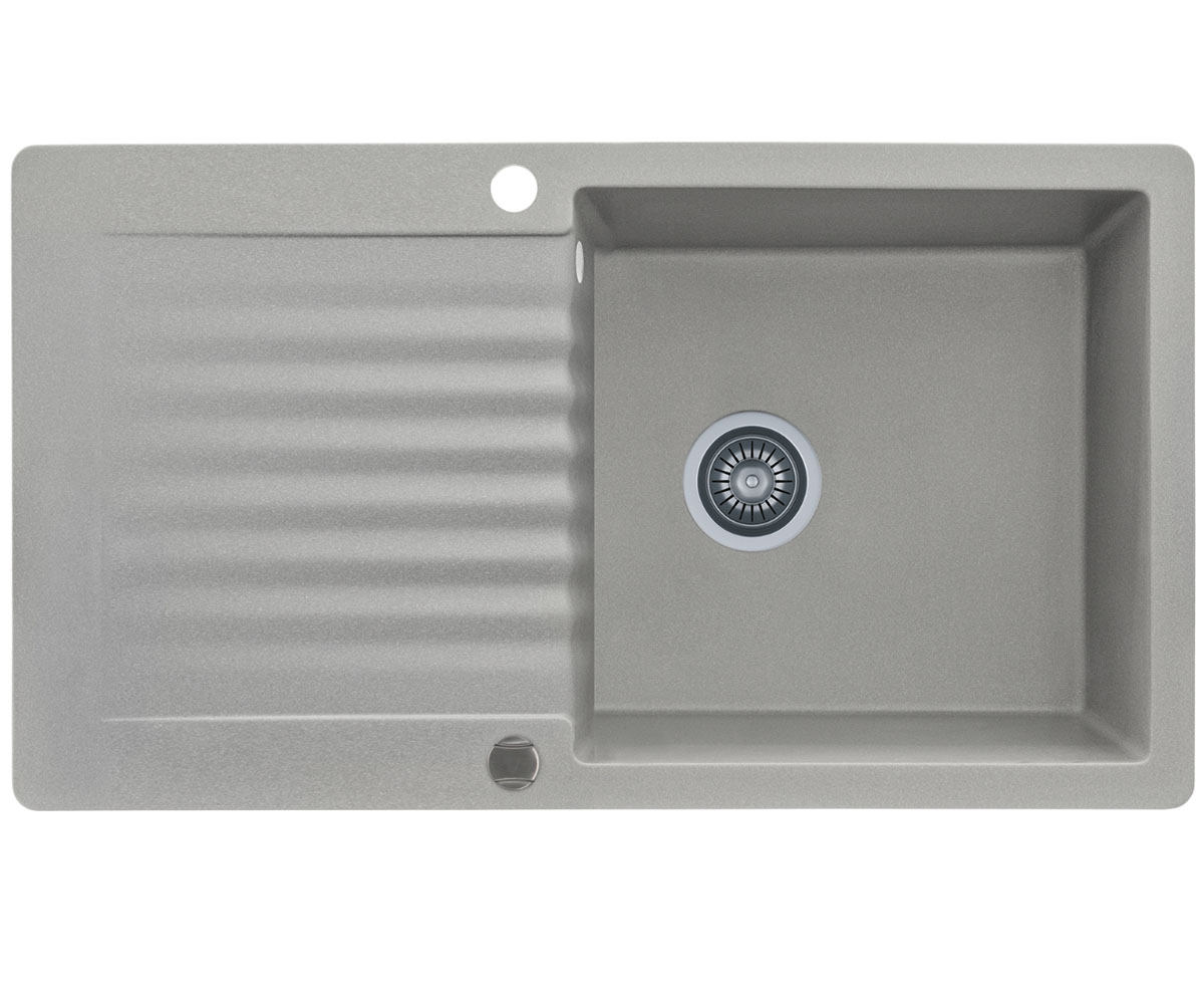 Мийка прямокутна KERNAU  KGSF 6089 1B1D GREY METALLIC KGSF 6089 1B1D GREY METALLIC