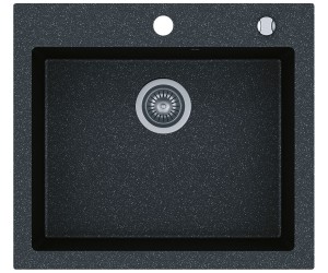 Мийка на стільницю KERNAU  KGS H 60 1B BLACK METALIC