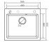 Мойка на столешницу  KGS H 60 1B GRAPHITE:Чертеж 
