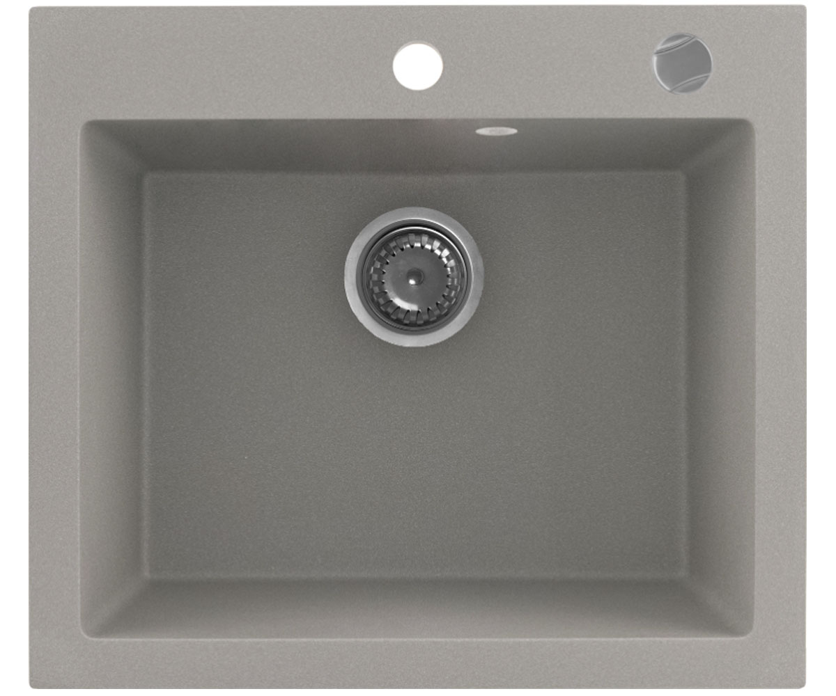 Мийка на стільницю KERNAU  KGS H 60 1B GREY METALLIC KGS H 60 1B GREY METALLIC