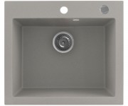 Мийка на стільницю KERNAU  KGS H 60 1B GREY METALLIC