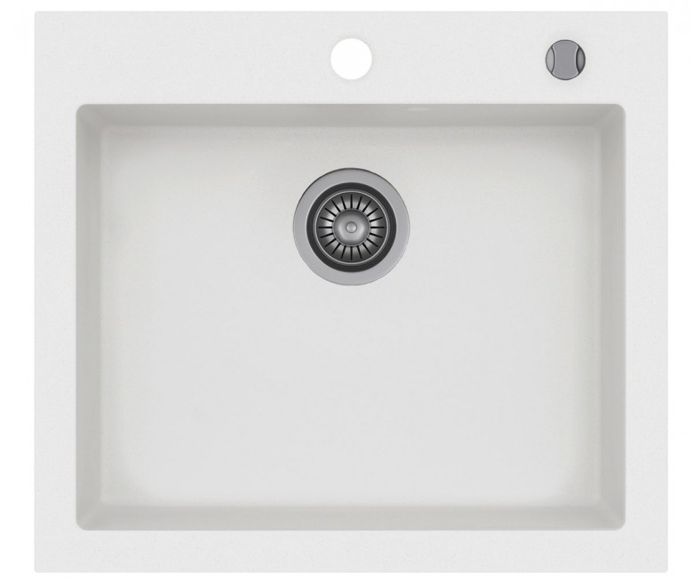 Мийка на стільницю KERNAU  KGS H 60 1B PURE WHITE KGS H 60 1B PURE WHITE