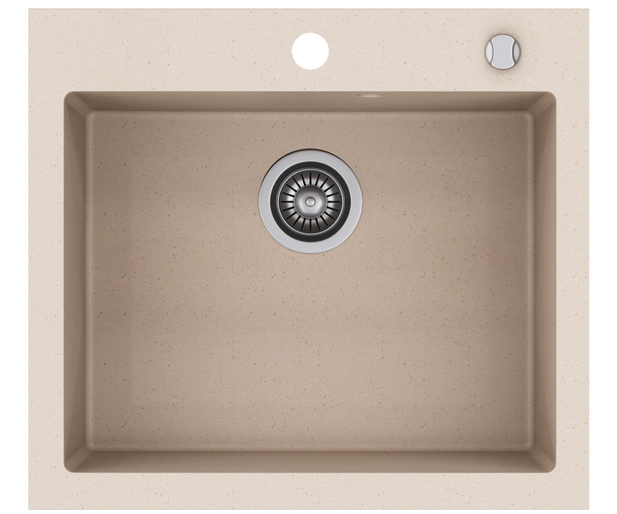 Мийка на стільницю KERNAU  KGS H 60 1B SAND KGS H 60 1B SAND