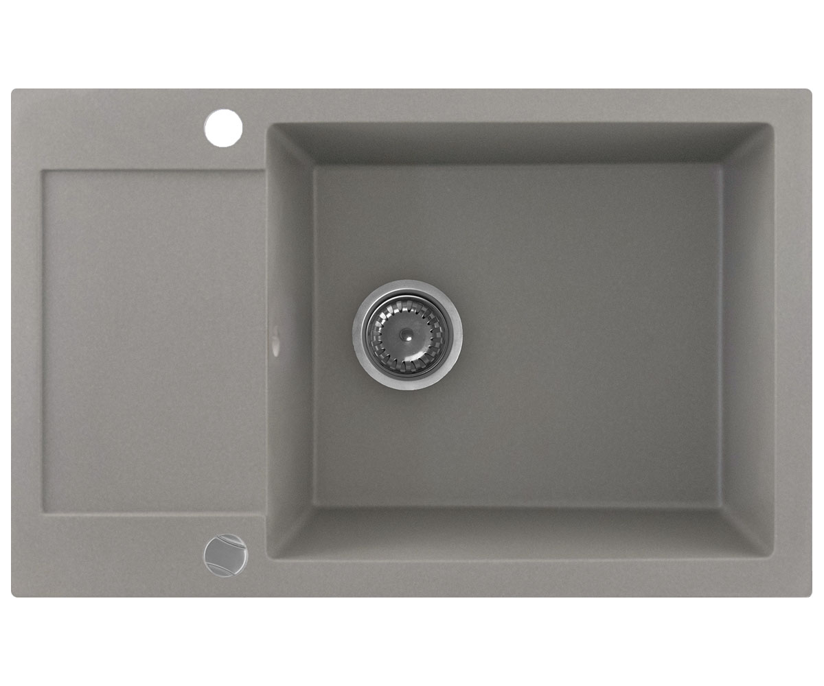 Мийка накладна KERNAU  KGS H 6078 1B1D GREY METALLIC KGS H 6078 1B1D GREY METALLIC