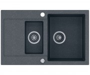Мийка на півтори чаші KERNAU  KGS H 6080 1,5B1D GRAPHITE
