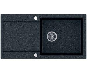 Мийка з крилом KERNAU  KGS H 6097 1B1D BLACK METALLIC
