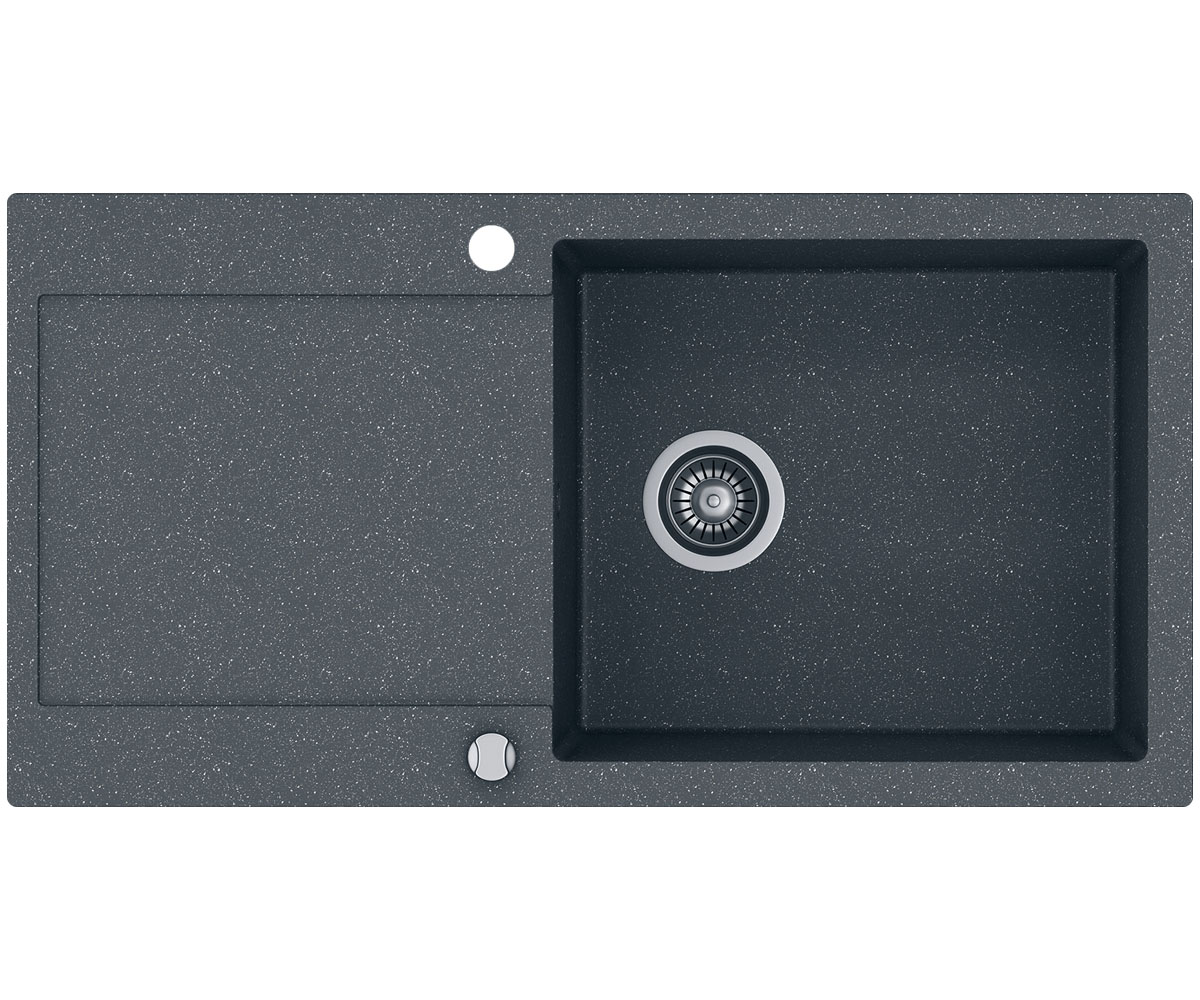 Мийка з крилом KERNAU  KGS H 6097 1B1D GRAPHITE KGS H 6097 1B1D GRAPHITE