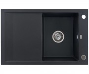 Мийка гранітна KERNAU  KGS M 45 1B1D BLACK METALLIC