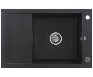 Мийка з крилом KERNAU  KGS M 6078 1B1D BLACK METALLIC