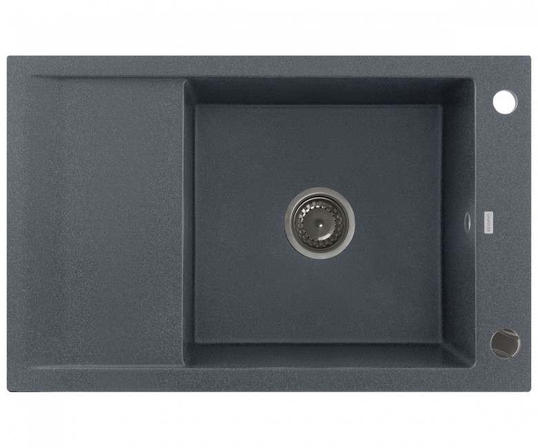 Мийка з крилом KERNAU  KGS M 6078 1B1D GRAPHITE KGS M 6078 1B1D GRAPHITE