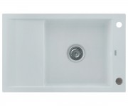 Мойка с крылом KERNAU  KGS M 6078 1B1D PURE WHITE