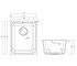 Мойка под столешницу  KGS U 45 1B GRAPHITE:Чертеж 