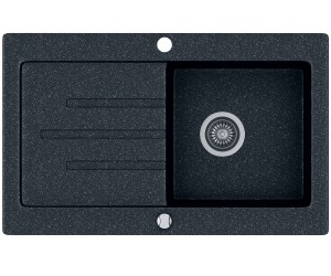 Мийка реверсивна   KERNAU  KGS V 45 1B1D BLACK METALLIC