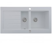 Полуторне мийка KGS V 60 1,5B1D PURE WHITE KERNAU  KGS V 60 1.5B1D PURE WHITE