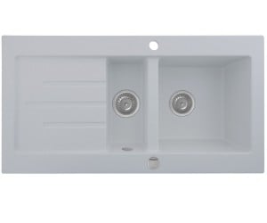 Полуторне мийка KGS V 60 1,5B1D PURE WHITE KERNAU  KGS V 60 1.5B1D PURE WHITE