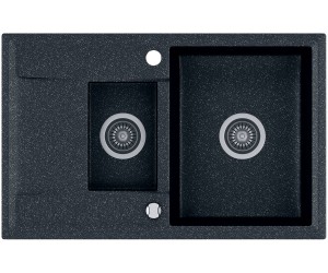 Мийка для кухні KERNAU  KGS W 6078 1,5B1D BLACK METALLIC