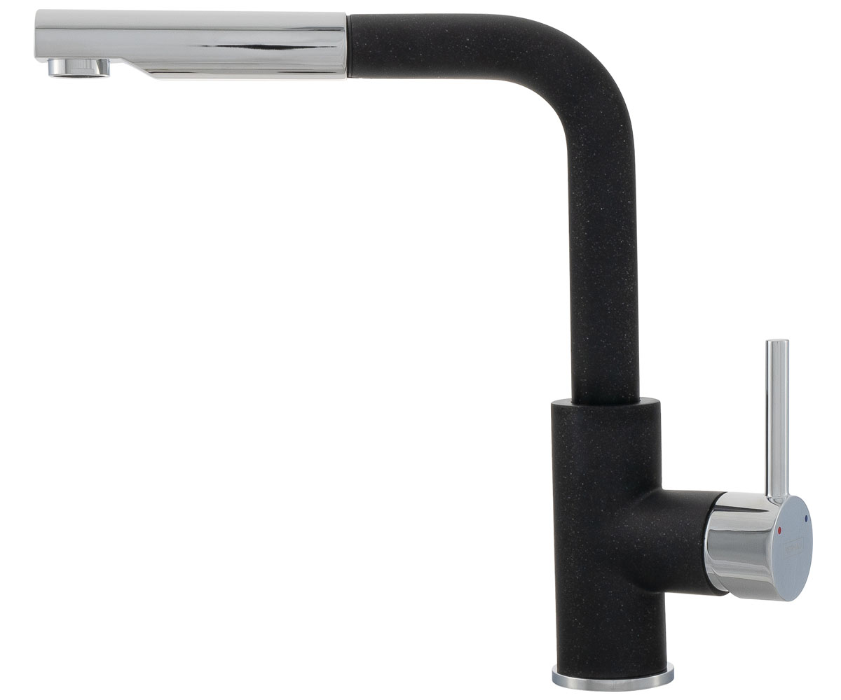 Змішувач з лійкою KERNAU  KWT 06A PO BLACK METALLIC KWT 06A PO BLACK METALLIC