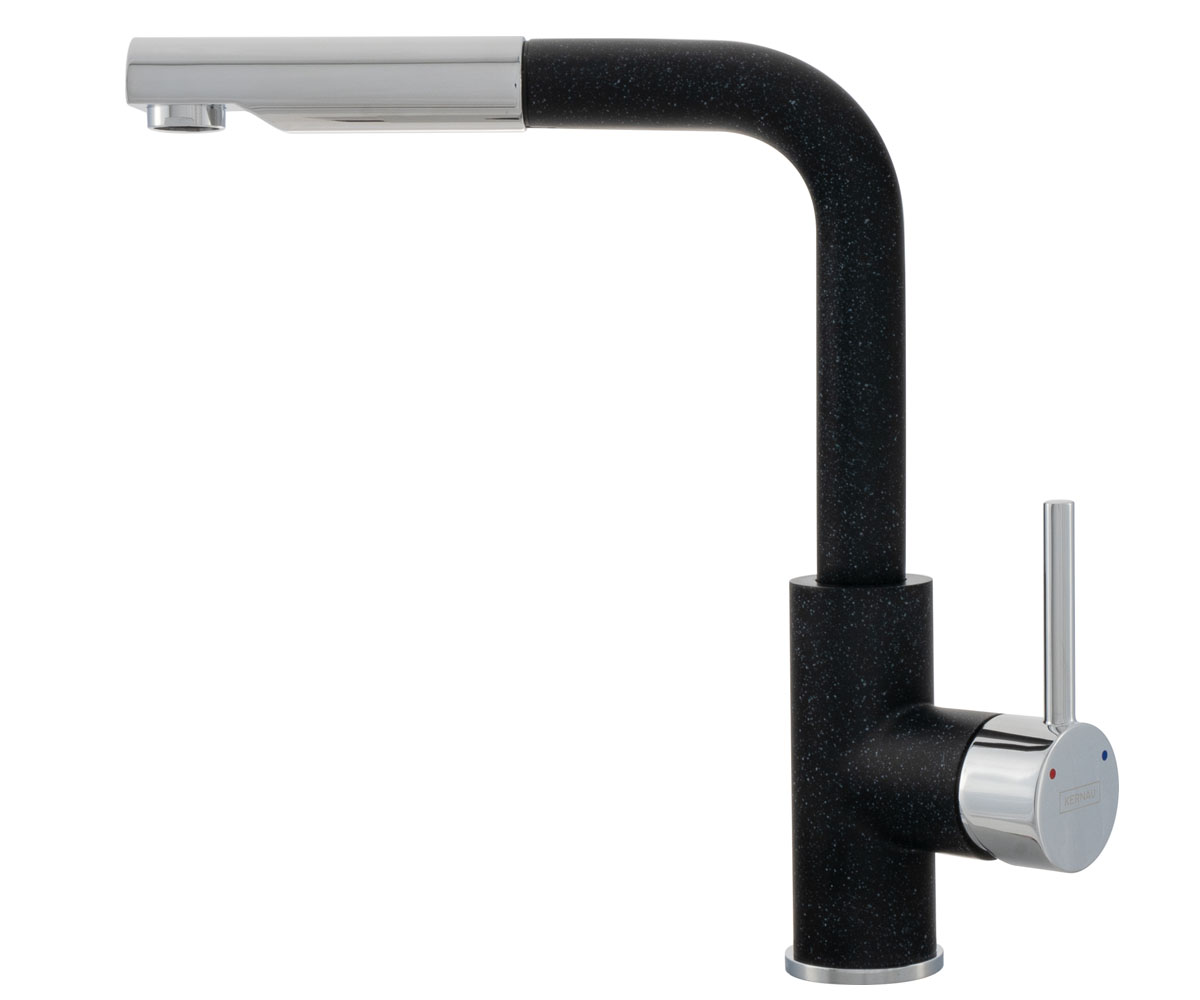 Змішувач з лійкою KERNAU  KWT 06A PO GRAPHITE KWT 06A PO GRAPHITE