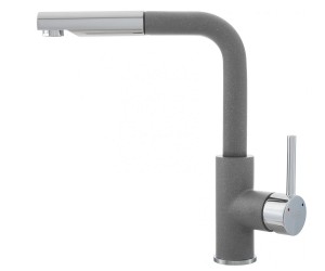 Змішувач з лійкою KERNAU  KWT 06A PO GREY METALLIC